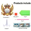Angel Wing Acrylic Diamond Painting Mirror Kit for Bedroom Dressing Table