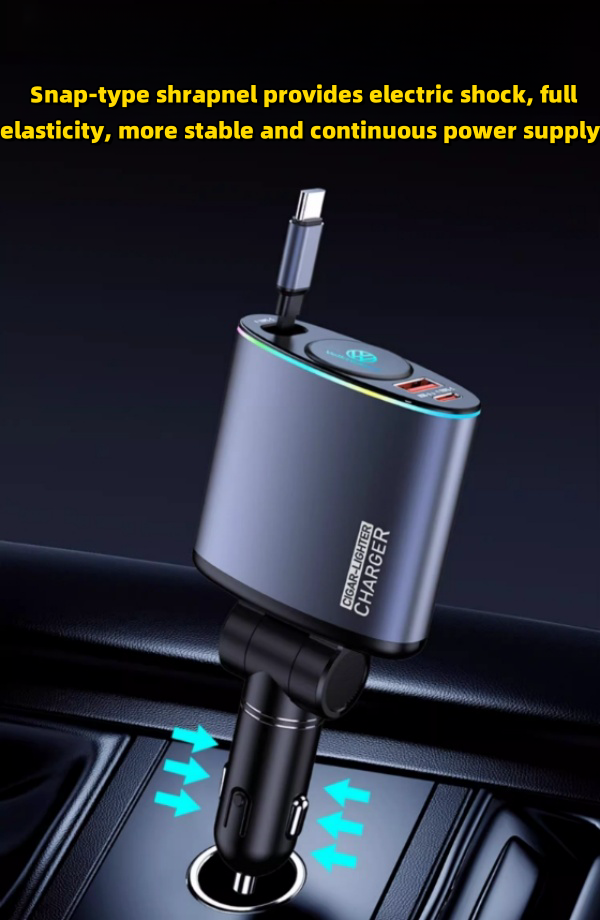 Car Mobile Phone Super Fast Charging Is Suitable For Various Models Of Car Fast Charging Heads