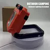 Hand Crank LED Camping Lantern Rechargeable Tent Light Camping Lamp for Outdoor