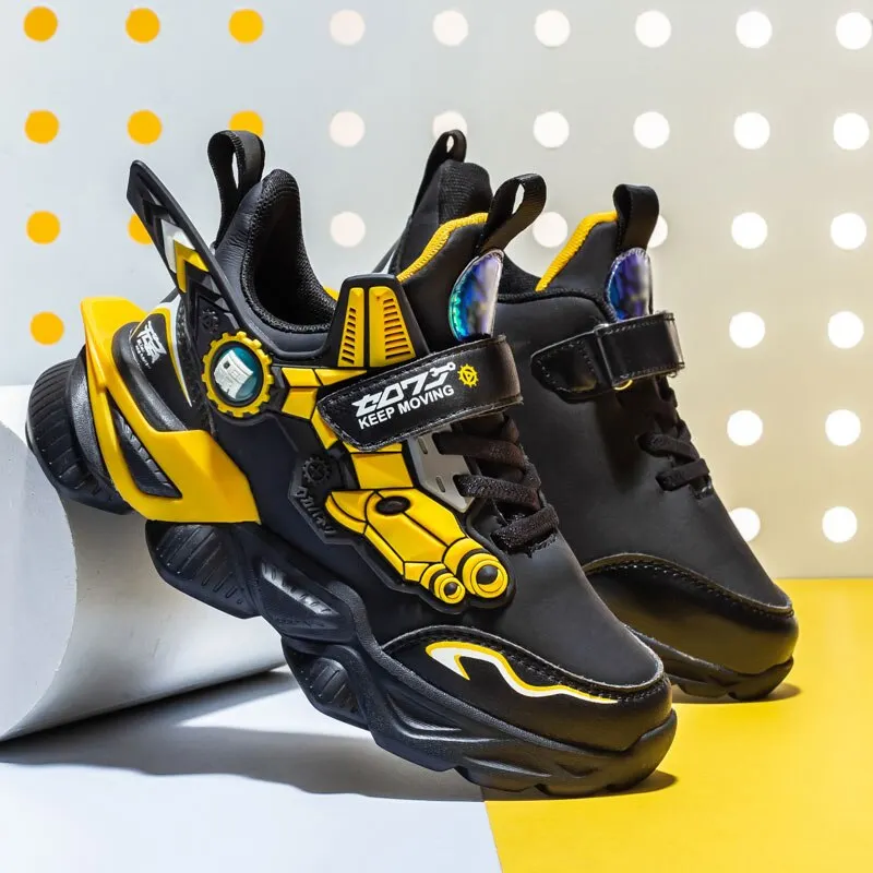Sports Kids Sneakers Boys Casual Shoes For Children Sneakers Girls Shoe Leather Anti-slippery Fashion tenis infantil menino Mesh