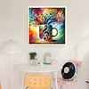 Cup Musical Notes-11CT Stamped Cross Stitch 40*40cm/15.75*15.75in