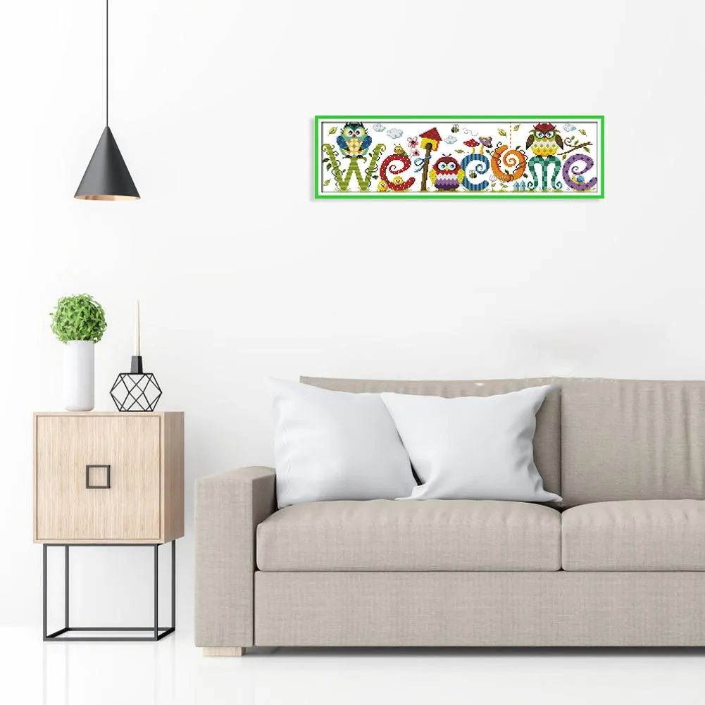 Cross Stitch - Welcome(58*17cm)