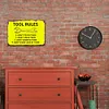 Garage - Vintage Metal Signs - 20*30cm/30*40cm - Warning