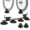 [US Local Warehouse] Aluminium Alloy Quick Installation Bike Carrier with Sucker for Trucks Trailers