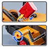 Electric tractor stunt bullock cart toy