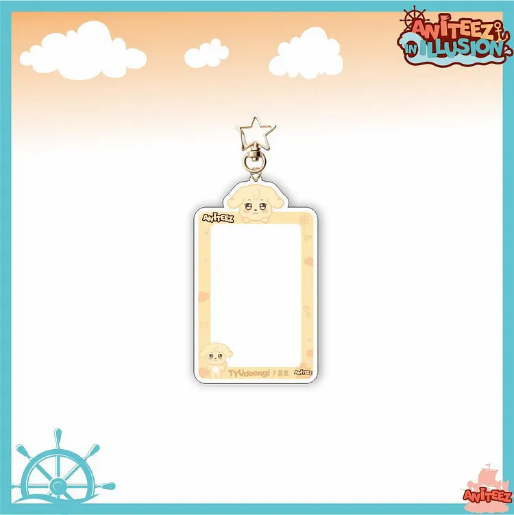 officialateezshop ATEEZ Aniteez In Illusion Card Holder