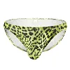 Leopard Print Men's Briefs Cool Underwear Male Comfy U Convex Bulge Pouch Man Bikini Underpants Shorts
