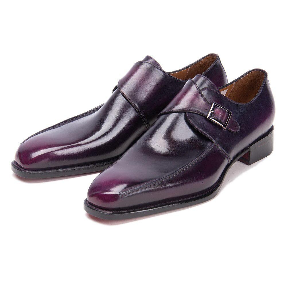 Monk Shoes Men's Shoes Goodyear Office Wedding Leather Shoes