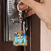 Easter Alphabet Double Sided - 5D DIY Craft Keychain