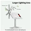 Children's Lap Table With Light, Adjustable Angle Bookshelf For Reading On The Table, Laptop Stand, Also Suitable For Tablets And Mobile Phones