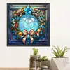【Limited Stock Sale】Wreath-Paint by Numbers Acrylic Painting 40*40CM