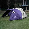 Outdoor Camping Expansion Tent Waterproof Double Person Tent for Hiking (Purple)