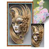 Mask-11CT Stamped Cross Stitch 40*70cm (Big Size)