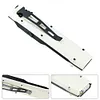 LED Ultra-thin Flashlight W/ Digital LED Display Outdoor Flat Shape Flashlights