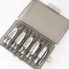 5pcs Metal Spoon Spinner Fishing Lure Fishing Wobblers Hard Bait Gifts for Dad