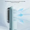 Cordless Hair Straightener Brush USB Rechargeable Portable Straightening Comb with 3 Temperature Settings & LED Display for Women Gift Idea for Home Travel