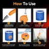 Portable Camping Shower Rechargeable Electric Shower Handheld Shower for Camping
