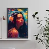 Diamond Painting-DIY Full Round Drill Girl(60*40CM)