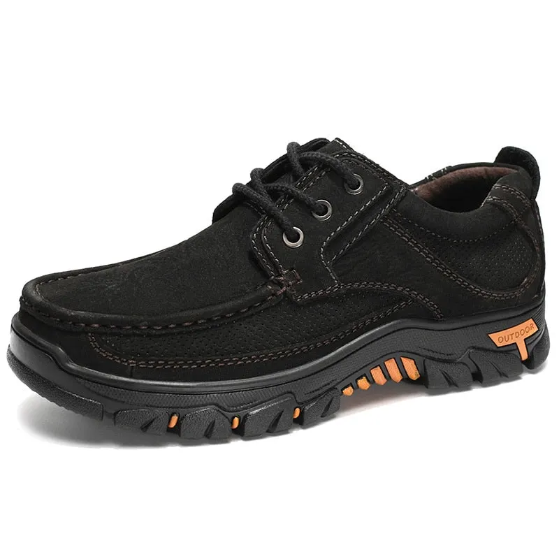 2021 New Men Shoes Genuine Leather Men Flats Loafers High Quality Breathable Outdoor Men Sneakers Male Casual Shoes Plus Size 48