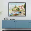 (US Local)Lake Como-11CT Stamped Cross Stitch Kit(66x55cm)