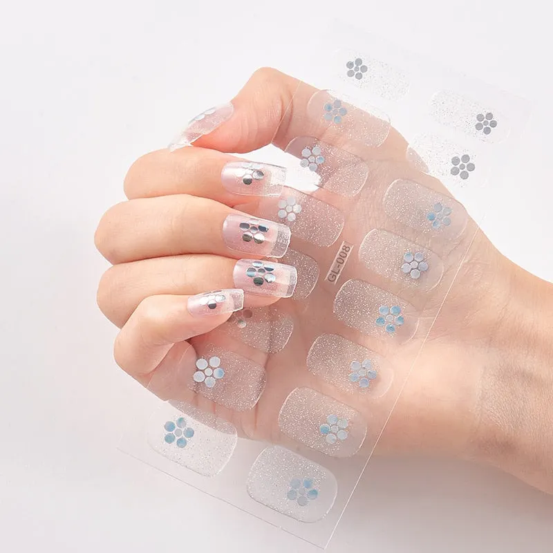 Three Sorts 0f Nail Stickers Nail Wraps DIY Full Cover Nail Stickers Novidades Designer Nail Decals Nails Sticker Designer
