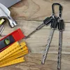 3 PCS SDS Shank Extension Rod Key Chain Adapter Quick-Change Extension Rod