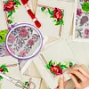 5pcs Cross Stitch Circle Set DIY Craft Round Hand Embroidery Hoops Rings