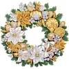 Christmas Wreath-Partial Speical Shaped Diamond Painting 30*30CM