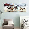 Running Horses - Full Round Diamond Painting(100*50cm)