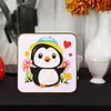 DIY Cute Penguin -Ornaments Enamel Painting 20*20CM