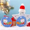 DIY Double Sided Special Shape Diamond Painting Compact Mirror Kit((Christmas Animal)