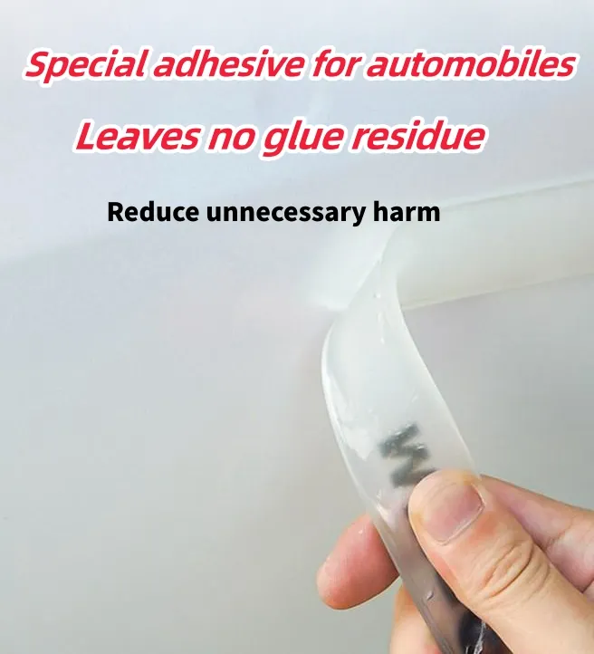 Car front and rear bumper anti-collision strips