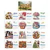 2026 DIY Special Shape Desktop Diamond Standing Calendar for Bedroom Living Room