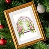 12pcs Glass Window 5D DIY Square Drill Diamond Painting Kits for Adults Beginners Home Decor Diamonds Paintings Gem Art 5.91x7.09in