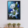 (Big Size)Blue Flowers-Paint by Numbers Acrylic Painting 40*60CM(HOT)