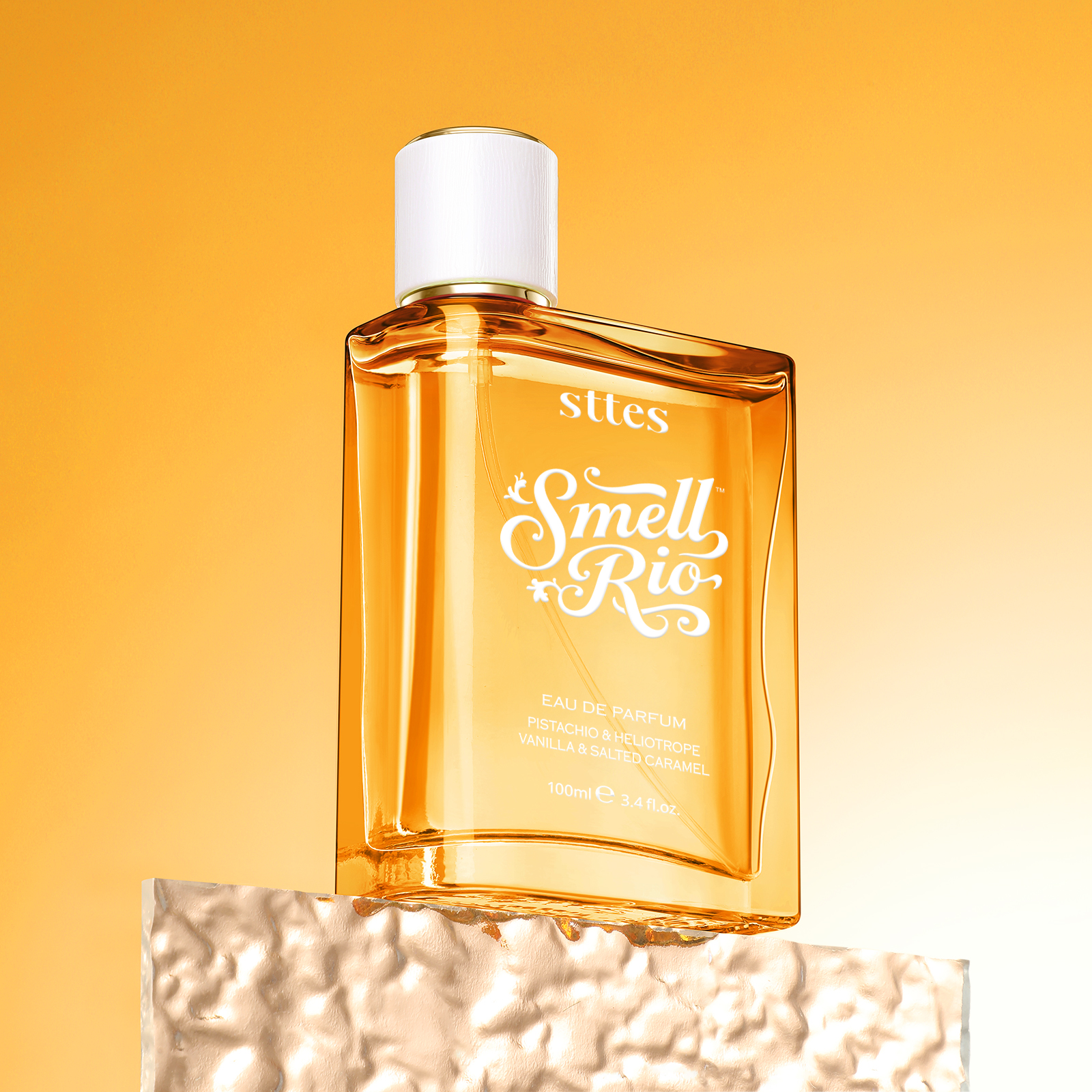 Sttes Perfume 02# (Irresistible Sunshine) &ndash; Upgraded Eau De Parfum 100ml &ndash; Vanilla & Caramel Gourmand Scent (Longer-Lasting)