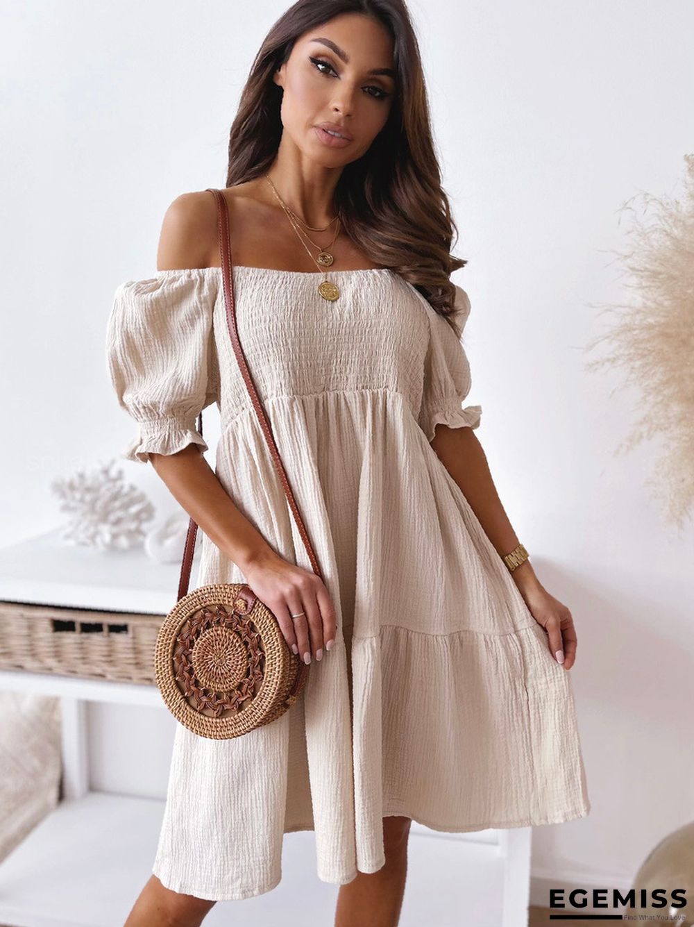 Backless Off Shoulder Long Dress Black Dresses | EGEMISS