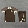2024/2025 Corinthians pre-match training Brown Shirt+Shorts 1:1 Thai Quality