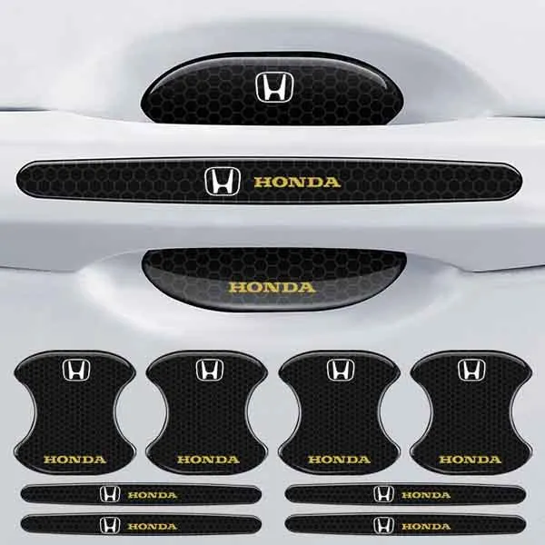 Carbon Fiber Car Door Handle Cup Cover (4PCS)