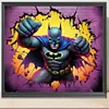 Batman Wall-Full Round Diamond Painting 40*35CM