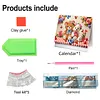 2027 Diamond Painting Monthly Calendar Kit Diamond Art Calendar for DIY Crafts