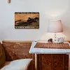 Cowboy - Panneaux en &eacute;tain m&eacute;tallique(20*30cm)