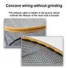 Wooden Handle Fishing Landing Net Soft Rubber Mesh Trout Catch and Release Net
