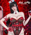 1/4 Scale Nurse Ver. Tifa Lockheart - (FF7) Final Fantasy VII Resin Statue - Bolomo&nbsp;Studio
