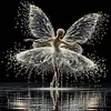 Butterfly Fairy - 11CT Stamped Cross Stitch - 45*45cm
