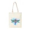 Diamond Painting Eco-Friendly Bag-DIY Crystal Rhinestone Dragonfly