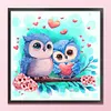 Owl - 18CT Stamped Cross Stitch 20*20cm