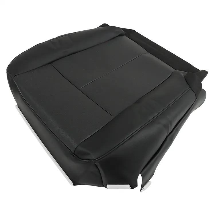 SEBLAFF Seat Cover Driver Black Leather Bottom Replacement for 2007-2014 Expedition Sport Utility 4-Door