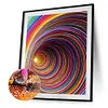 Stripe Vortex-Full Round Diamond Painting