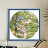Childhood Friend-14CT Stamped Cross Stitch 38*38cm/14.96*14.96in